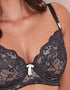 Pour Moi Amour Full Cup Bra Grey Graphite/Pink