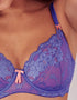 Pour Moi Amour Full Cup Bra Sapphire/Coral