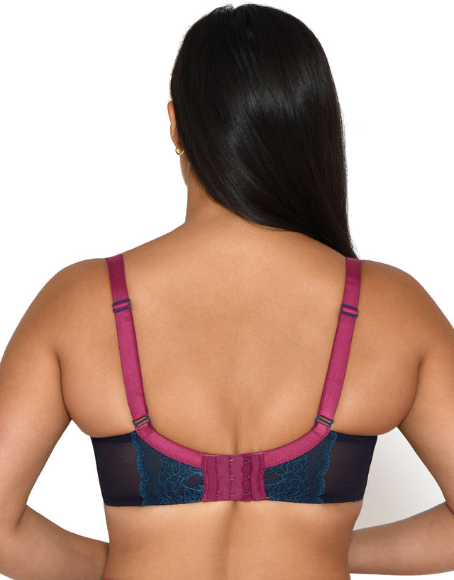 Curvy Kate Flutterby Plunge Bra Navy Mix