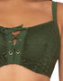 Curvy Kate Rush Padded Plunge Bikini Top Olive