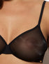 Gossard Glossies Sheer Bra Black