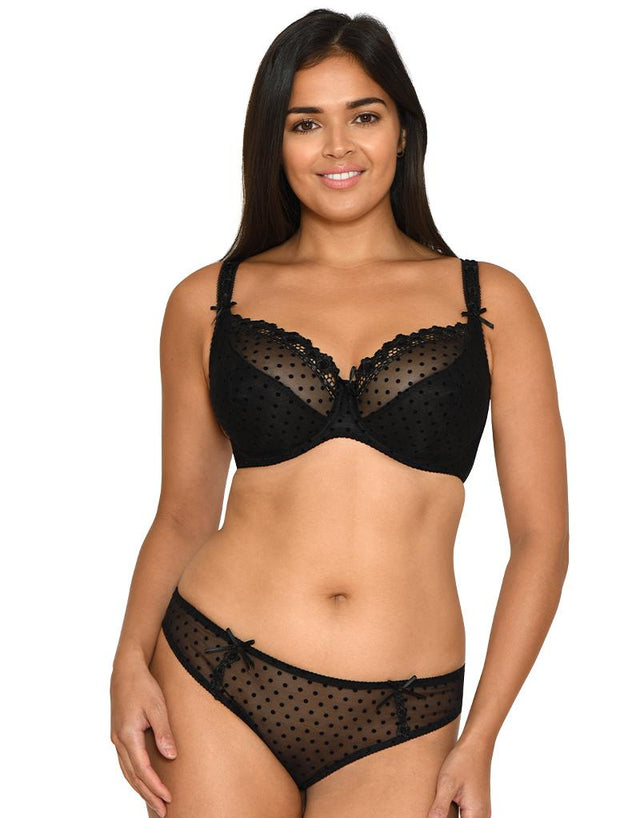 Curvy Kate Princess Balcony Bra Black