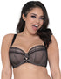 Curvy Kate Starstruck Padded Balcony Bra Black/Gold
