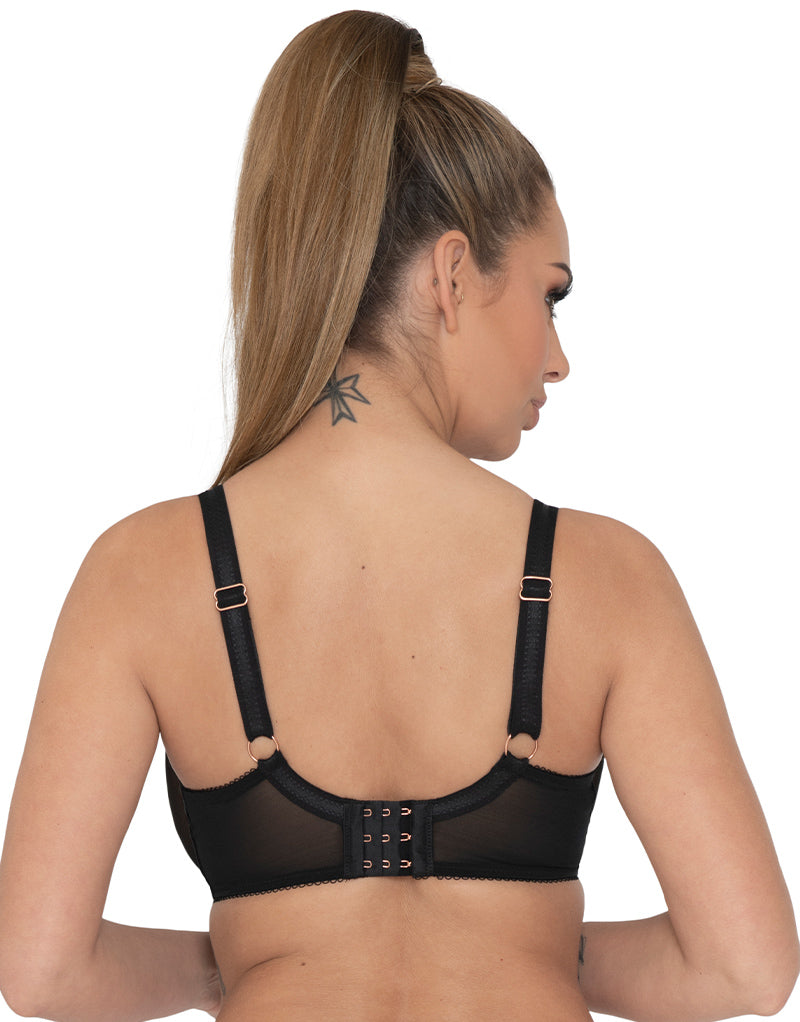 Scantilly by Curvy Kate Exposed UW Plunge Bra Black