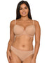 Curvy Kate Smoothie Soul Moulded Plunge Bra Latte