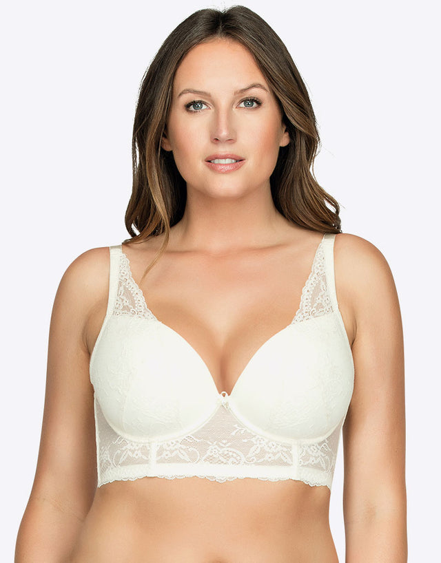 Parfait Sandrine Plunge Longline Bra Ivory