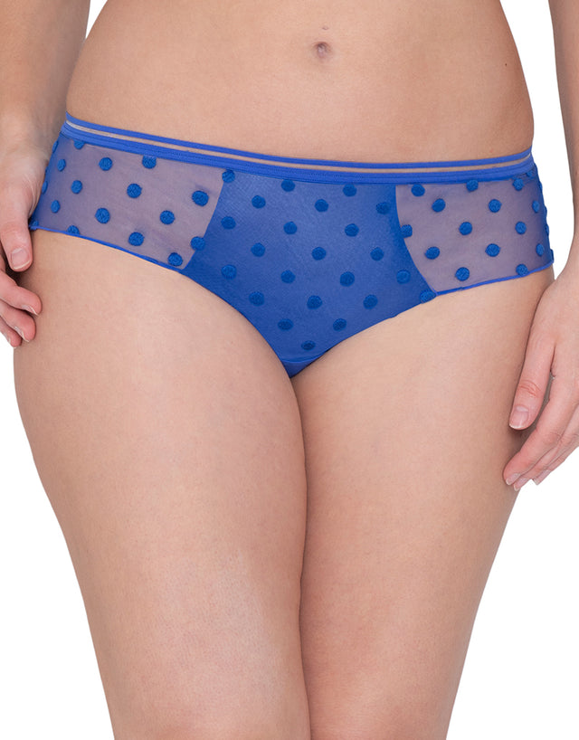 Curvy Kate Top Spot Short Cobalt