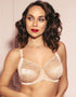 Sirens By Pour Moi Hepburn Embroidered Side Support Bra Biscuit