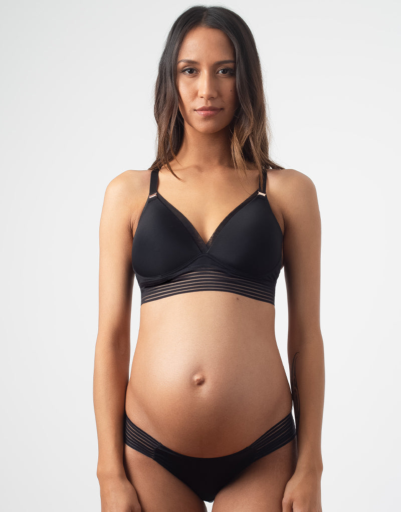 Project Me by Hot Milk Ambition Triangle Bra Black – Brastop US