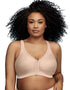 Glamorise MagicLift Posture Back Support Full Cup Bra Cafe Skin