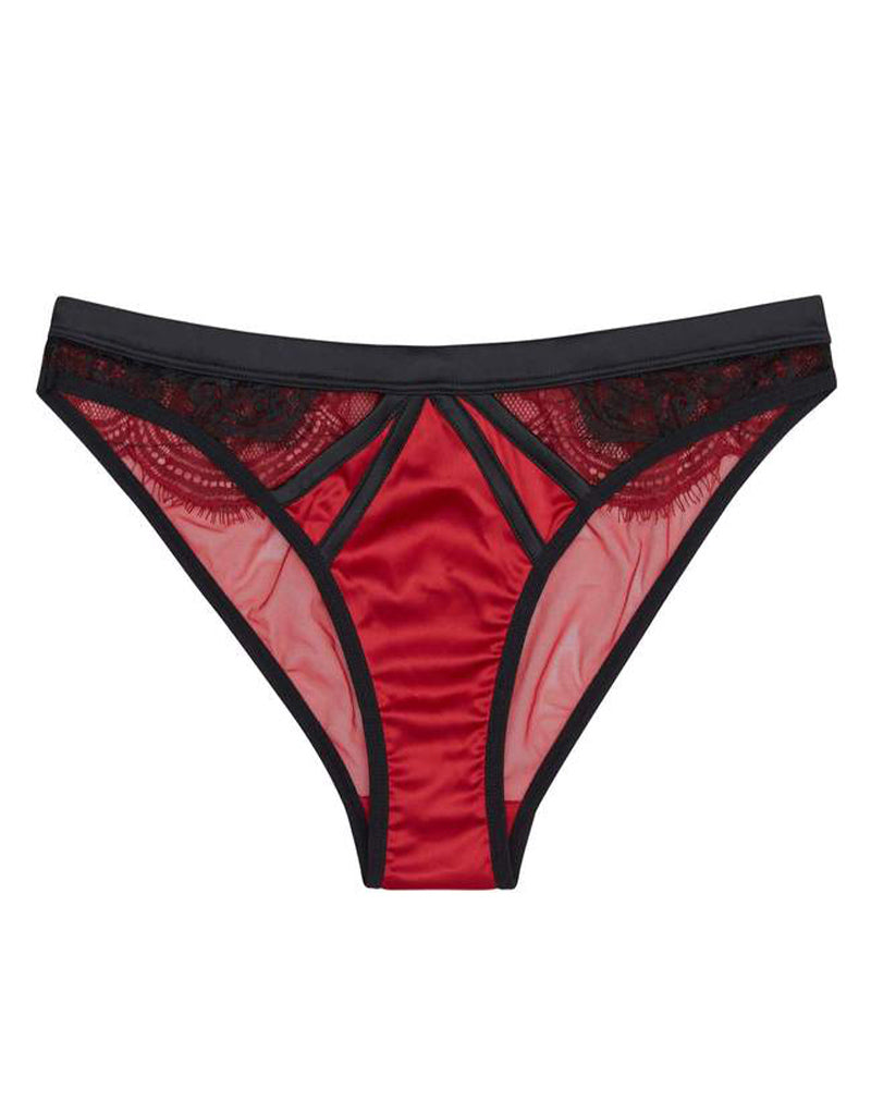 Playful Promises Tasmin Lace Brief Ruby Red – Brastop US