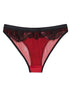 Playful Promises Tasmin Lace Brief Ruby Red