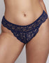 Rougette By Tutti Rouge Sarah Thong Sapphire/Latte