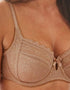 Pour Moi Remix Side Support Bra Cappuccino