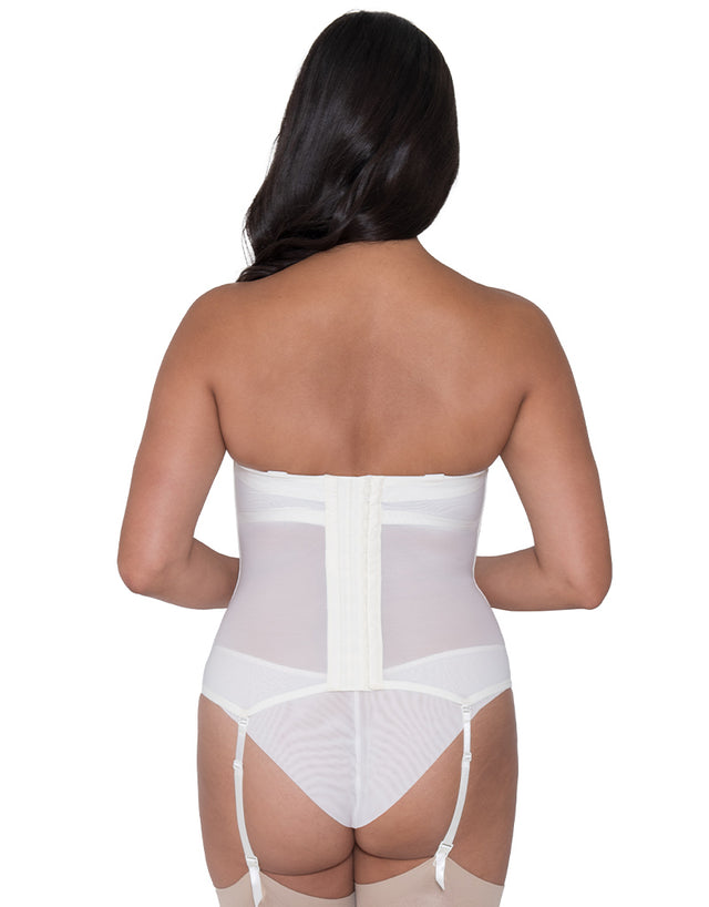Curvy Kate Luxe Strapless Basque Ivory