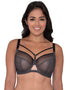 Curvy Kate Victory Pin-Up Balcony Bra Black/Slate