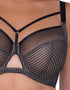 Curvy Kate Victory Pin-Up Balcony Bra Black/Slate