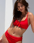 Pour Moi Santa Monica Multiway Bikini Top Red