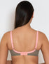 Curvy Kate Lifestyle X Plunge Bra Khaki/Pink
