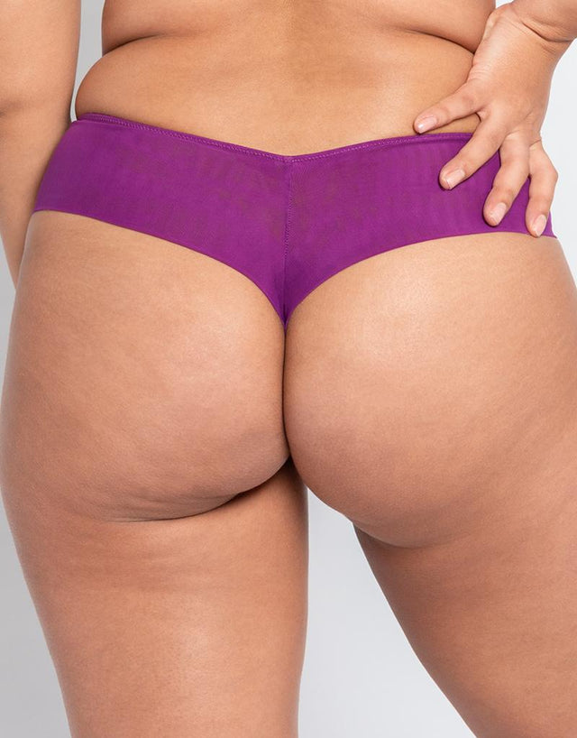 Curvy Kate Centre Stage Deep Thong Violet