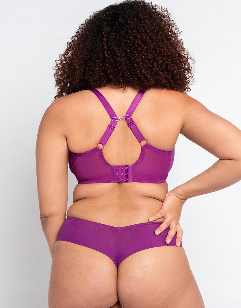 Curvy Kate Centre Stage Deep Thong Violet - 10