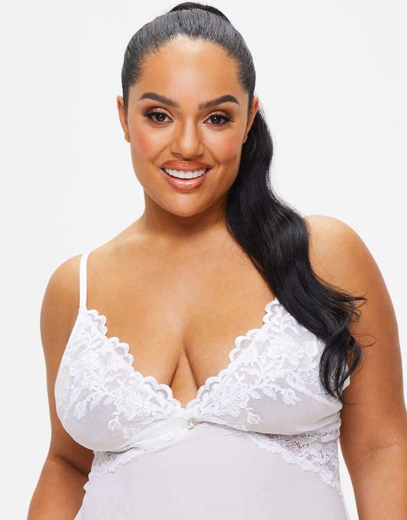Ann Summers The Icon Chemise White – Brastop US