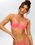 Ann Summers The Untroubled Plunge Bra Coral