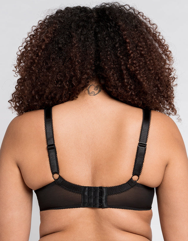 Curvy Kate Dottie Balcony Bra Black