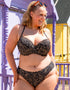 Curvy Kate Eclipso Balcony Bikini Top Print Mix