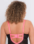 Curvy Kate Elementary Plunge Bodysuit Black/Pink