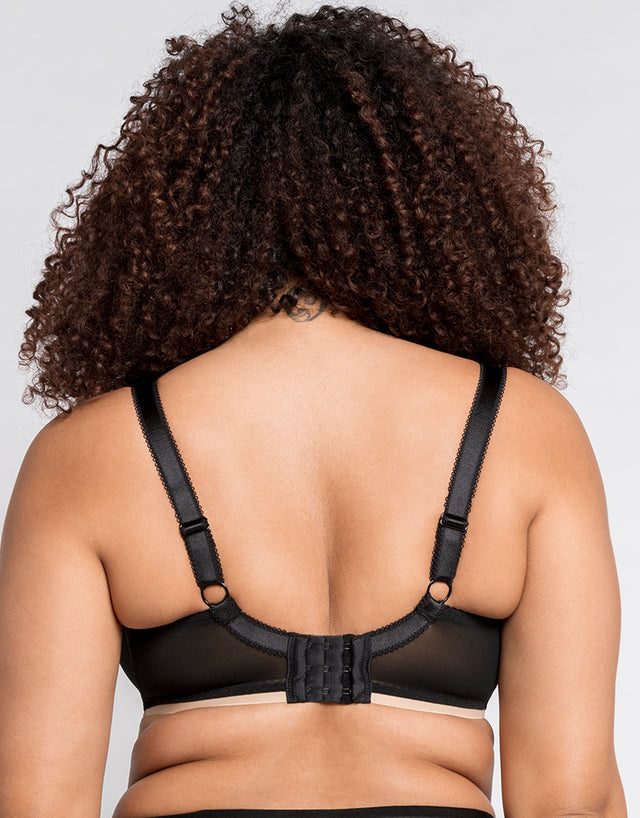 Curvy Kate Ellace Balcony Bra Black/Champagne