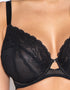 Curvy Kate In Love with Lace Plunge Bra Black