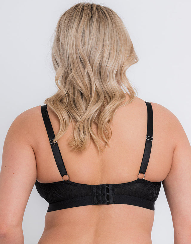 Curvy Kate Lace Daze Non-Wired Bralette Black