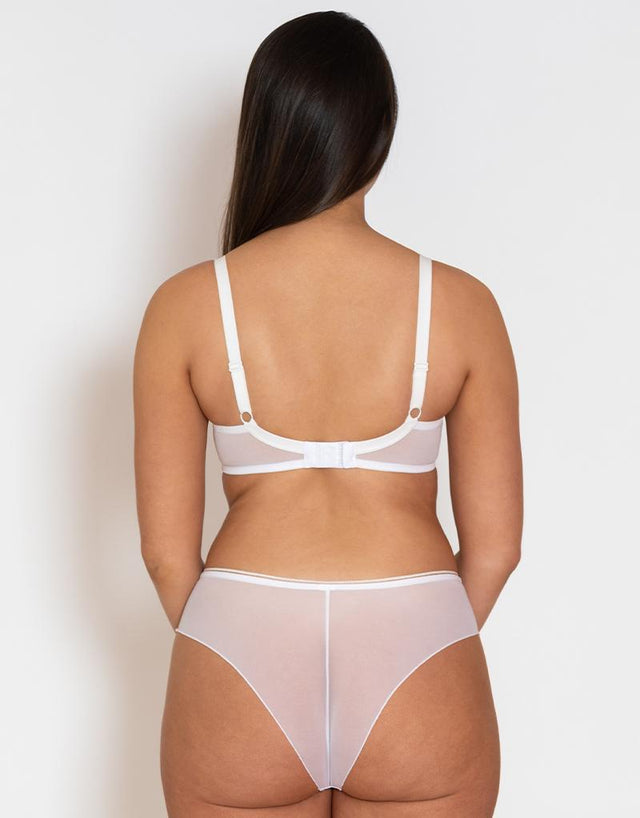 Curvy Kate Lifestyle Plunge Bra White