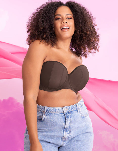 Curvy Kate Luxe Strapless Bra Refresh Cocoa – US