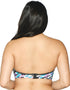 Curvy Kate Miami Heat Padded Bandeau Bikini Top Print Mix
