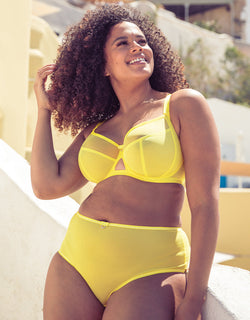 Curvy Kate Victory Side Support Balcony Bra Citron