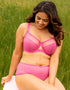 Curvy Kate Victory Side Support Balcony Bra Pink