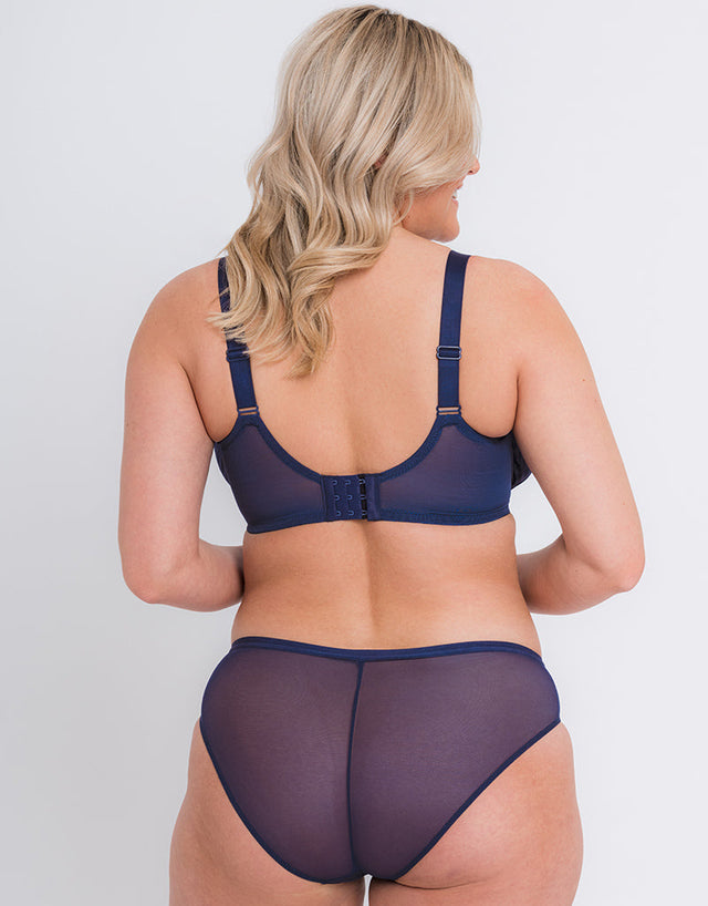 Curvy Kate WonderFull Vibe High Leg Brief Navy