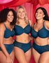 Curvy Kate WonderFully Full Cup Side Support Bra Deep Blue