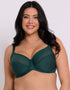 Curvy Kate WonderFully Full Cup Side Support Bra Forest Green