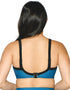 Curvy Kate Rock The Pool Padded Balcony Bikini Top Petrol Blue