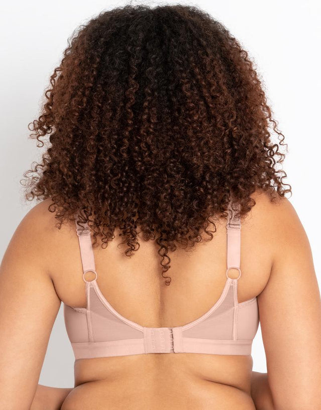 Curvy Kate Get Up and Chill Bralette Soft Pink