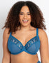 Curvy Kate Centre Stage Full Plunge Side Support Bra Blue