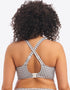 Elomi Checkmate Plunge Bikini Top Grey Marl