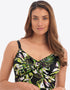 Fantasie Palm Valley Twist Front Swimsuit Black