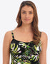 Fantasie Palm Valley Tankini Top Black