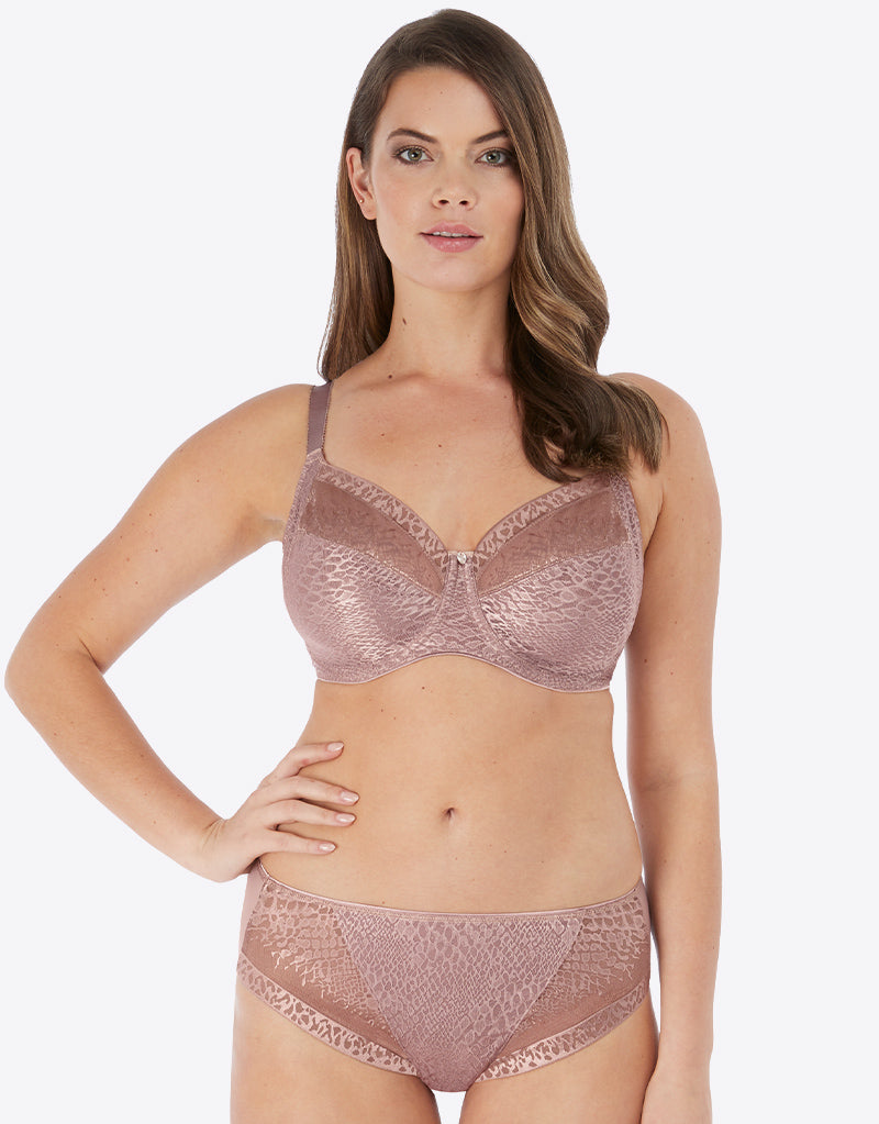 Envisage Taupe Spacer Moulded Bra from Fantasie