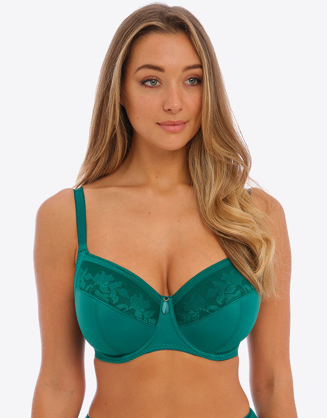 Fantasie Illusion Side Support Bra Emerald