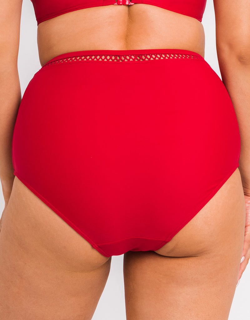 Curvy Kate First Class Bandeau Bikini Top Red – Brastop US